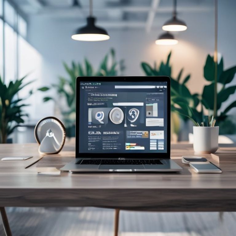 Ilustrasi dashboard WordPress yang menampilkan performa loading cepat dan optimasi plugin portofolio untuk agensi digital.